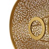 Lamp Shade E27 E26 White Carved Flower Pattern Iron Modern