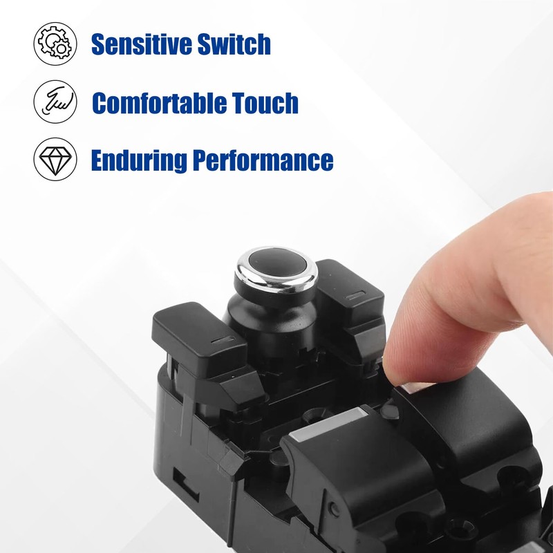 Driver Side Master Power Window Switch Compatible with 2013-2022 Range