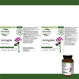St. Francis Herb Farm St. Francis Herb Farm C Astragalus Capsules C Daily Immune Capsules C Organic Herbs C 1 Month Supply