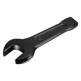 uxcell 46mm Open End Striking Wrench, High Tensile Steel Single Head Spanner Hand Tool