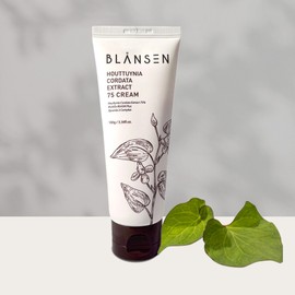 Detailed page Blanccen Houttuynia cordata cream 100g skin soothing centella asiatica extract madeca powerful moisturizing / 블랑센 어성초크림 100g 피부진정 병풀추출물 마데카 강력보습