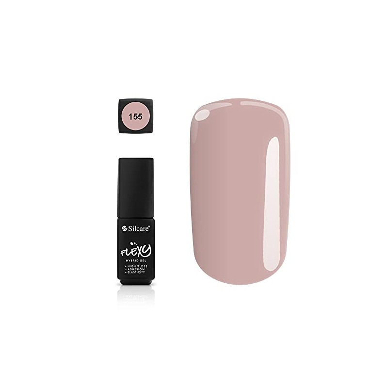 155 Silcare Soak Off Hybrid UV LED Flexy Gel Manicure
