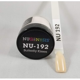 NuGenesis Nail Dipping Powder Color 1.5oz/43g Jar - (NU192 BUTTERFLY KISSES)