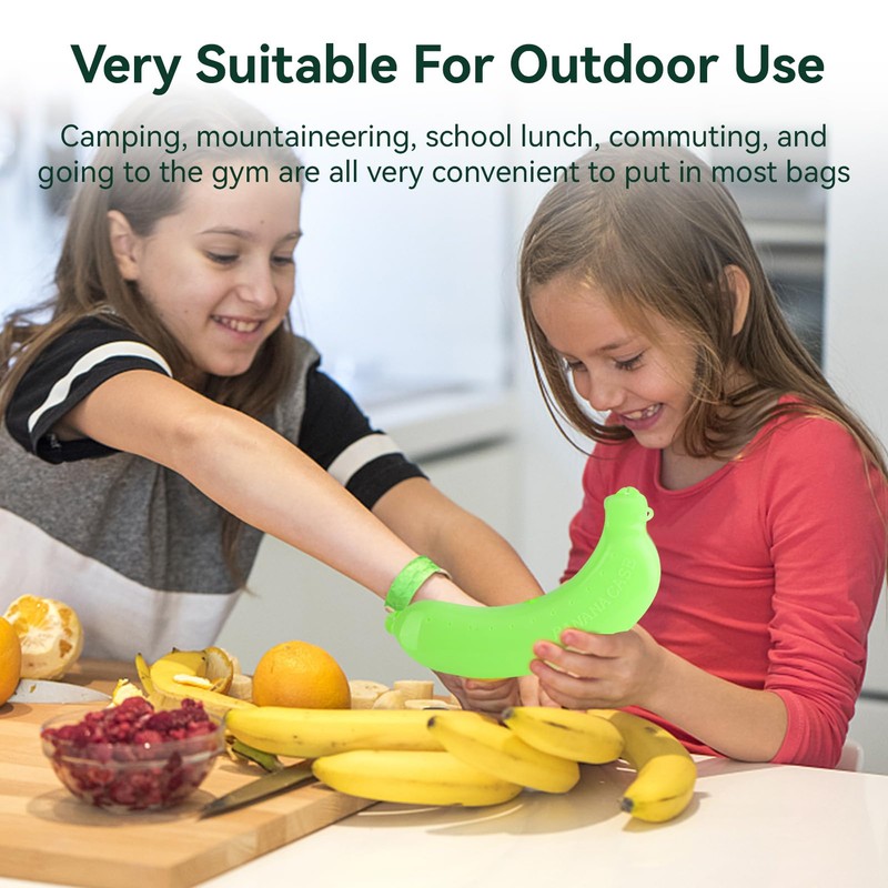 Banana Saver Container, Portable Banana Case Holder for Banana Storage