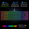 HXSJ V200 Wired K68 RGB Streamer Mini Gaming Keyboard 19-Key