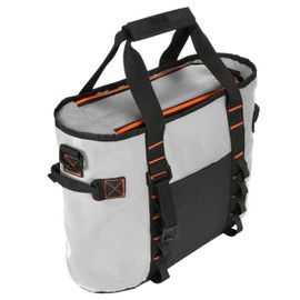 20 Cans Insulated Cooler Bag, Leakproof Collapsible Outdoor Portable Cooler with Zippered Top, Reusable Portable Grocery Bags for Travel, Pinic, Camping, Kayaking
