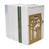 Metal Book Divider Thicken AntiSlip Bookend Desktop Organize Bookshelf Craft