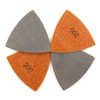 Triangular Diamond Polishing Pads 3 Inch for Oscillating Tools Marble