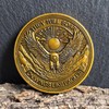 Strugglejewelry Isaiah 40:31 Eagle Challenge Coin - Inspirational They Will