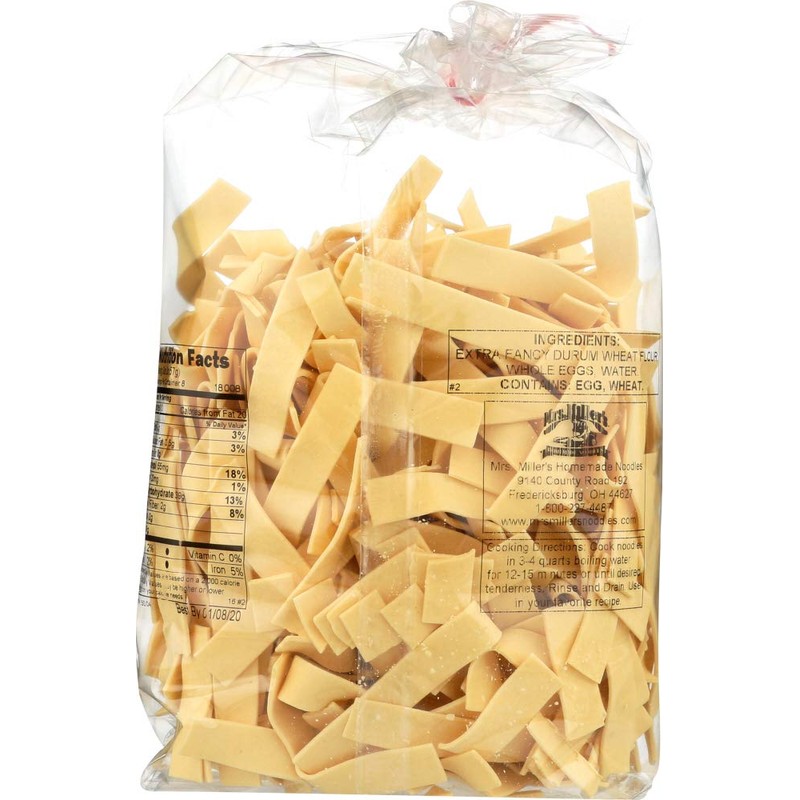 Mrs. Miller's All Natural Old Fashioned Egg Noodles Wide --