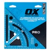 OX Tools Pro Adjustable Aluminium Roofing Rafter Square, Metric -