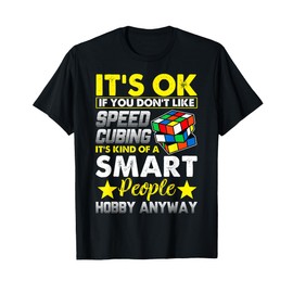 Melting Rubik Rubix Rubics Funny Puzzles Cube Speed Cubing T-Shirt