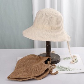 Lala 라라 자외선 차단 니트 보닛헷B(LALA2H267F) LALA UV Protection Knit Bonnet Hat B (LALA2H267F)
