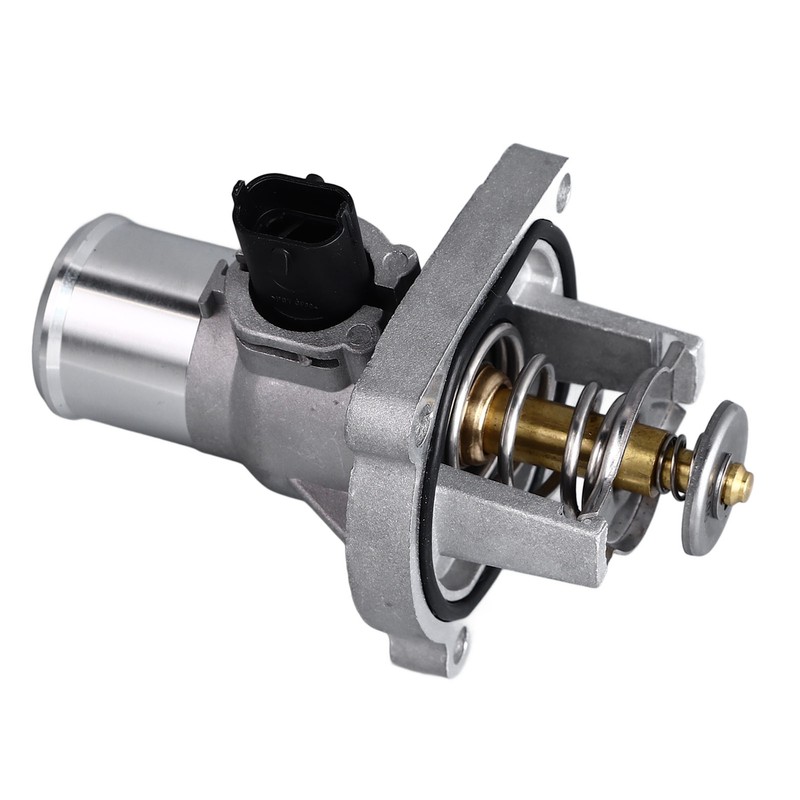 Engine Coolant Thermostat 96984104 Thermostat Housing Assembly Replacement for Chevy