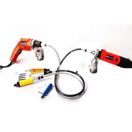 Flexible Shaft Electric Chisel Wood Carving Wood Chisel- High Speed Work(with Flexible Shaft,Yellow)
