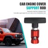 lekiliky 2PCS Car Hood Prop Struts Clamp, Vehicle Trunk Gas
