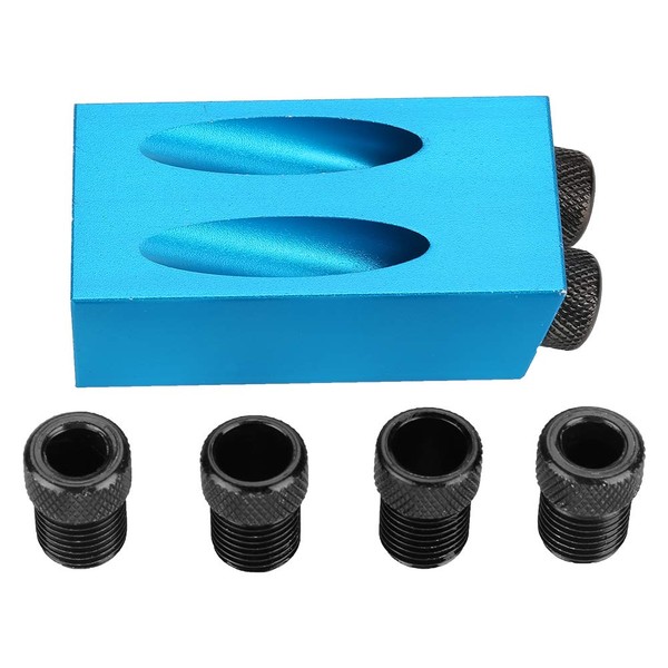 Pocket Hole Jig set,15 Degree Woodwork Guide Oblique Hole Positioner