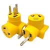 Parkworld 63210 NEMA 6-50P to 10-30R One Piece Compact Adapter
