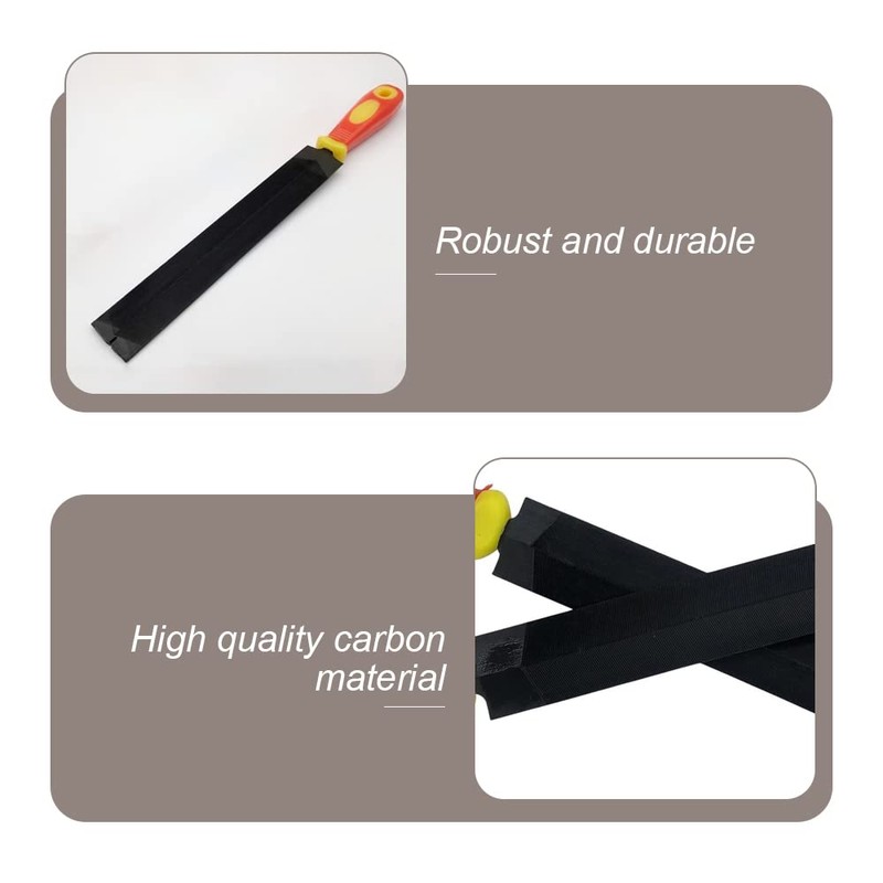 Flat Metal File Sharp Grinding Flat File Comfort Handle Flat