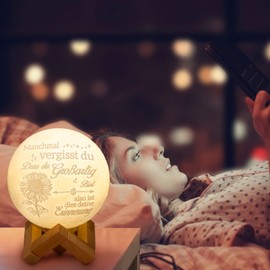Gifts for Women, Birthday Gifts for Women - Inspirational Moon Lamp 3D Moon Lamp Gifts for Best Sisters, Friends, Sisters, Colleagues, Wife, Mother, Mother's Day Gift