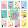 Monolike Olly Molly, Birthday Single card - mix 12 pack,