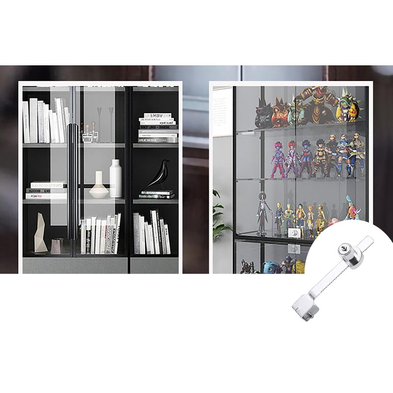 Rack Lock Display Cabinet Lock Terrarium Lock with Key Lower