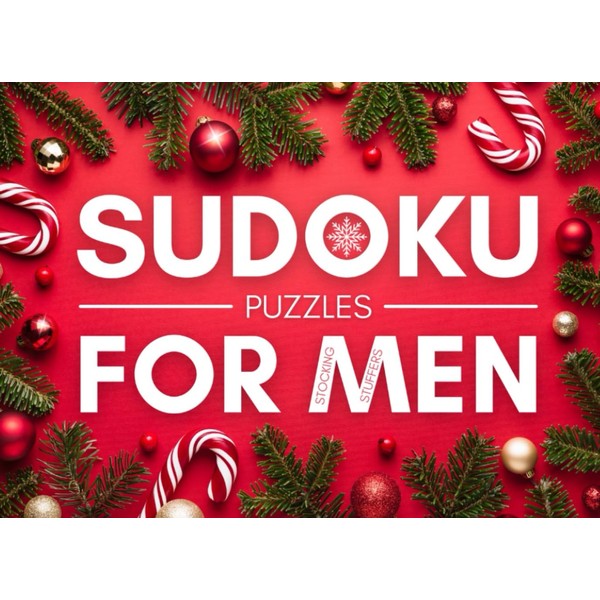 Stocking Stuffers For Men : Sudoku Puzzles: Brain-Boosting Puzzles with