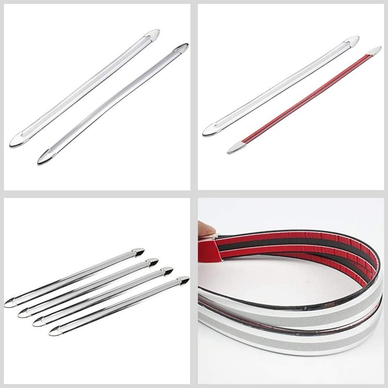 ATMOMO 4 Pcs Auto Car Body Bumper Guard Protector Sticker