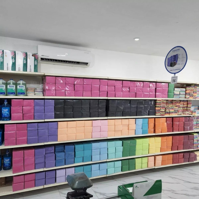 Borgatta Campos Baberos Desechables Dental Rosa Fuerte 50 Pzas