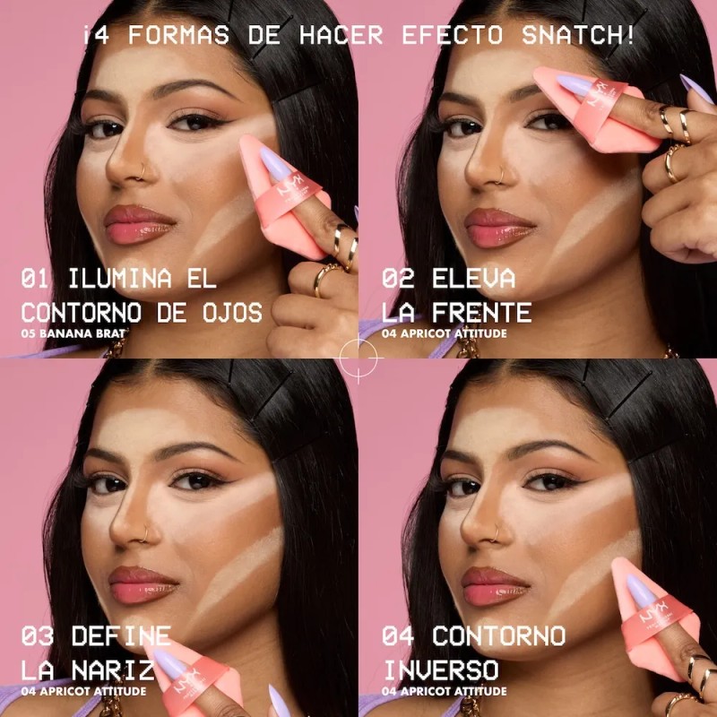 Polvo Suelto NYX Wonder Snatch Tono Cheeky Cherry