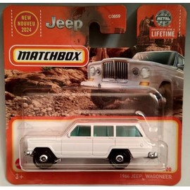 Kauf und Spar Jeep Wagoneer 2024 - 1964 White 38/100 Car Adult Collectors, Retro/Vintage Enthusiasts Adult