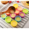 Mirenlife Reusable Silicone Baking Cups, 2 Inch Mini Size Silicone