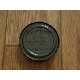 Vintage Vietnam Era US Military MCI C Ration Peanut Butter Can Ration Nice KERN