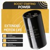 Seentech 105-126 uf/MFD 220-250 VAC Motor Start Capacitor Universal Fit