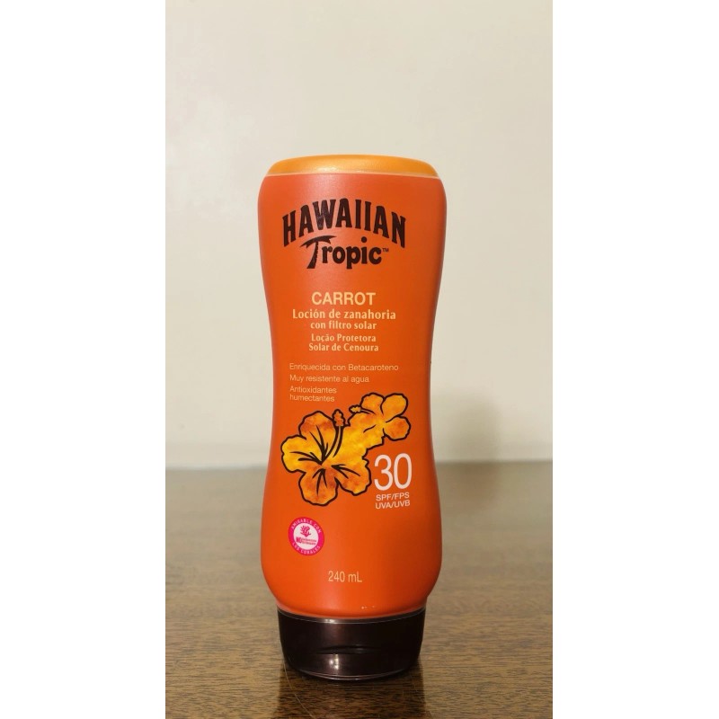 Hawaiian Tropic Carrot SPF30 Sunscreen Lotion 240 mlL - Exp