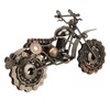 Motorcycle Toy Model Metallic Antique Texture Sturdy Smoothing Durable Metal