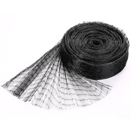 GWHOLE Bird Protection Net, Narrow Mesh Bird Net, Leaf Protection Net, Pond Net, 10 x 4 m, Leaf Net, Pigeon Net, Fruit Tree Net for Balcony, Garden, Black