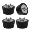 Ljxyloog 4 Pcs Rubber Expansion Winterizing Plug,Swimming Pool Rubber Plug,for