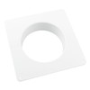 DGHAOP Plastic Air Duct Connector Flange Panel 6" Dryer Vent