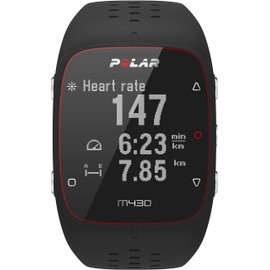 Polar M430 GPS Running Watch, black, m/l
