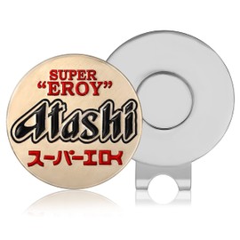 Don Flyee Golf Marker Magnet Atashi Super Eroy Alloy Hat Clip E0030