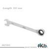 HB 13MM 100-Tooth Combination Ratchet Wrench, 3.6 degree swing arc,