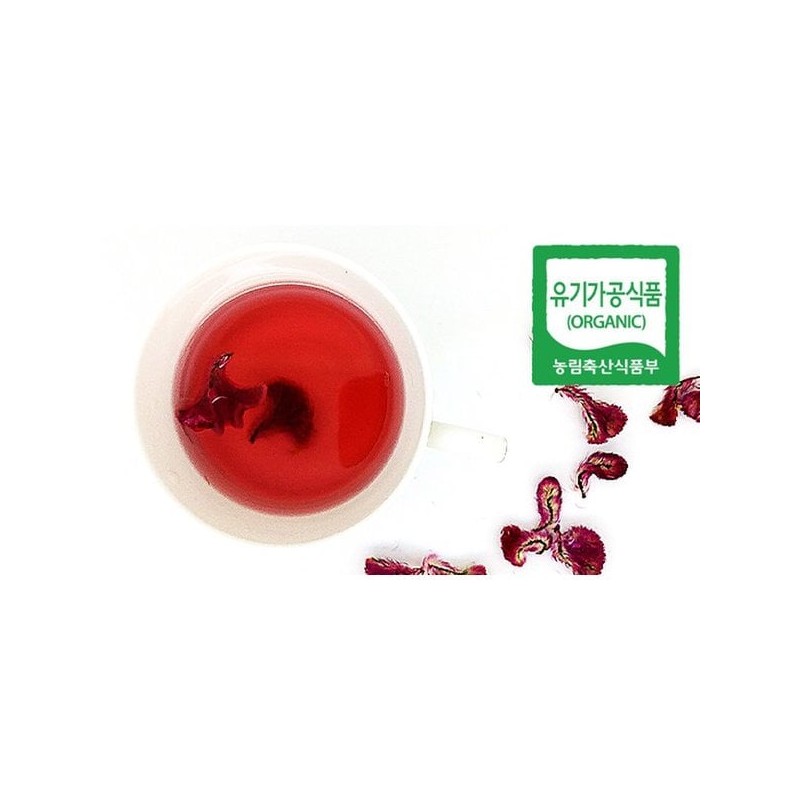 [유기농] 전남 여수 맨드라미 꽃차 6g소 [Organic] Jeonnam Yeosu Celosia