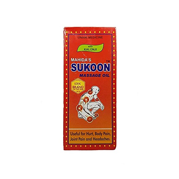 RUP RUP Mahida's Sukoon Red Massage Oil, 200 ml (Pack