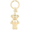 TOUS Llavero Oso Dorado, Para Mujer, Colección Teddy Bear