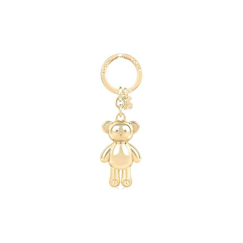 TOUS Llavero Oso Dorado, Para Mujer, Colección Teddy Bear