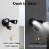 LUXFLY LED Motion Sensor Outdoor Light, 16W 1900LM 5000K Daylight,