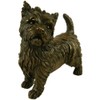 Bronze Sculptures Bronzed West Highland Terrier Dog SCULPTURE