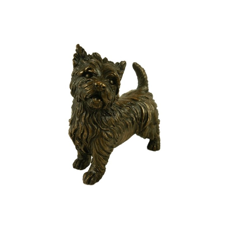 Bronze Sculptures Bronzed West Highland Terrier Dog SCULPTURE