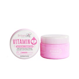 Brilliant Skin Essentials Vitamin E Cream Moisturizing and Firming for Face and Body, 100g